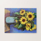 グスターブロワゾウサンフラワーエステティック写真サンフール ジグソーパズル (横)