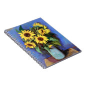 グスターブロワゾウサンフラワーエステティック写真サンフール ノートブック (右側)