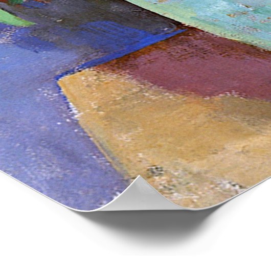 グスターブロワゾウサンフラワーエステティック写真サンフール ポスター (角)