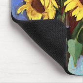 グスターブロワゾウサンフラワーエステティック写真サンフール マウスパッド (コーナー)