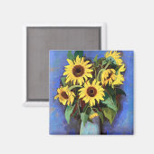 グスターブロワゾウサンフラワーエステティック写真サンフール マグネット (正面/裏面)