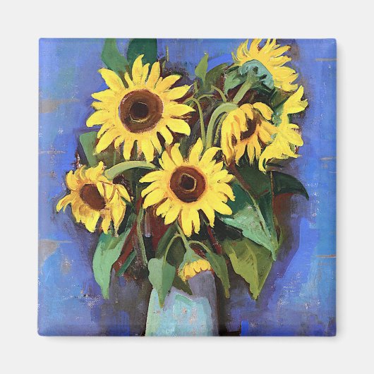 グスターブロワゾウサンフラワーエステティック写真サンフール マグネット (正面)