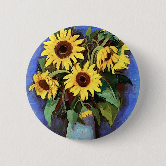 グスターブロワゾウサンフラワーエステティック写真サンフール 缶バッジ (正面)