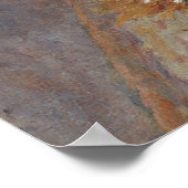 グスターヴ・カイユボットによる菊 ポスター (角)