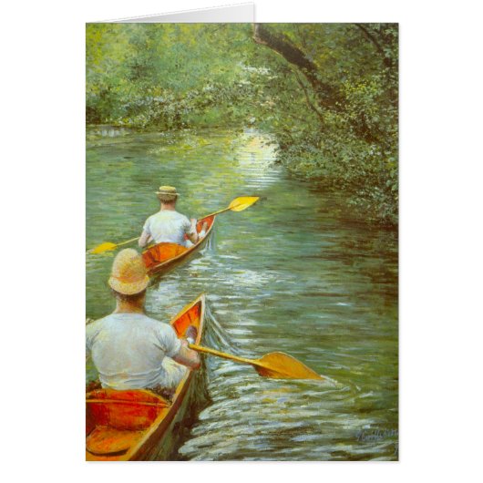グスターヴ・カイユボットによる「パドリング・ボート」 (正面)