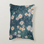 グスターヴ・カイユボット - ダリアの花壇、詳細 アクセントクッション (裏面(縦))