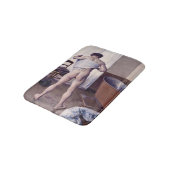 グスターヴ・カイユボット - 彼の風呂にいる男 バスマット (アングル)