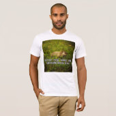 グストップローンドホッグの日の戦争 Tシャツ (正面フル)