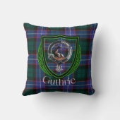 グスリスコティッシュクランタータンチェック&クレスト クッション (裏面)