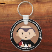 グズマンの聖ドミニク キーホルダー (正面)