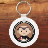 グズマンの聖ドミニク キーホルダー (正面)