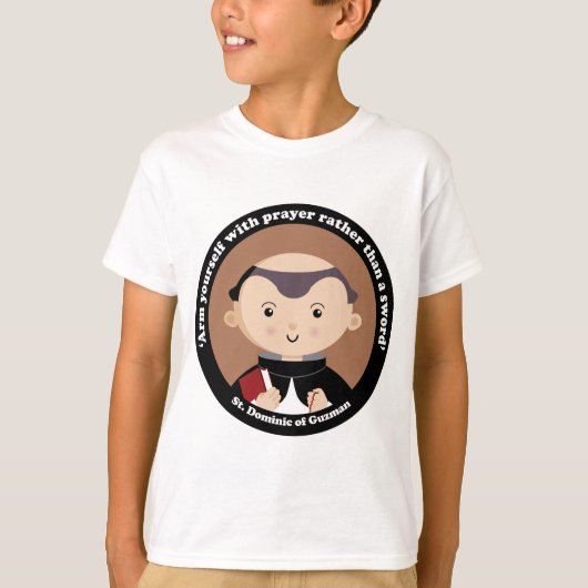 グズマンの聖ドミニク Tシャツ (正面)