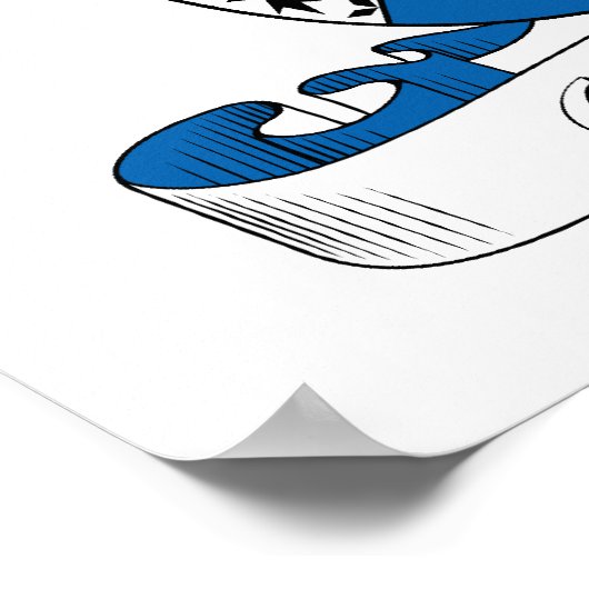 グズマン家紋 ポスター (角)