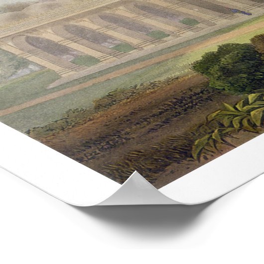 グゼラートのメモオダバードのローザまたは墓 ポスター (角)