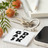 グダンスクポーランド キーホルダー (正面右)