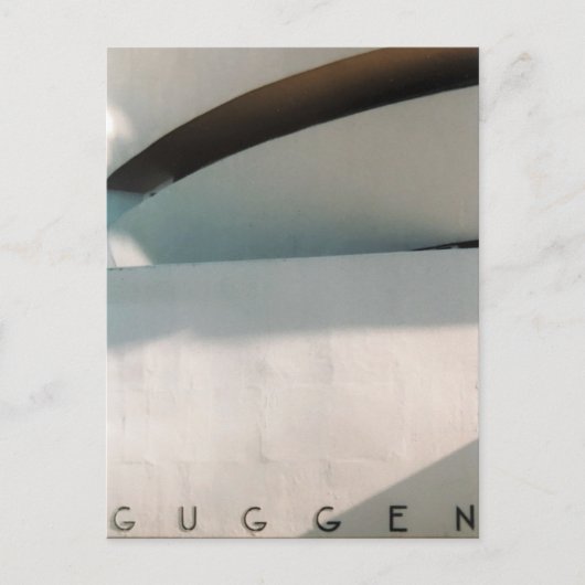 グッゲンハイム ポストカード (正面)