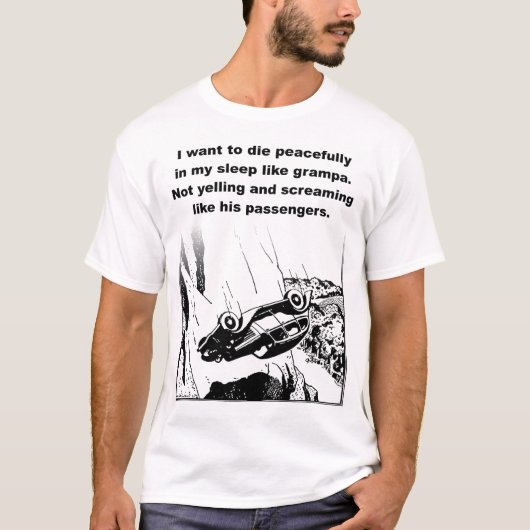 グッスリ眠れますように 面白Tシャツ ユーモア Tシャツ (正面)