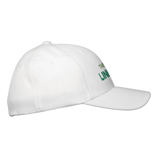 グッズスポーツのゴルフキャップザ素晴らしリンクディ 刺繍入りキャップ (右)