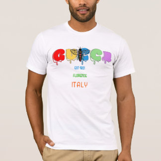 グッチシャツの自分だけのデザイン Tシャツ