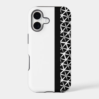 グッチ2014年秋冬コレクション風 iPhoneケース ブラック/ホワイト