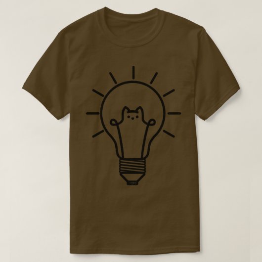 グッドアイディアネコbyトベフォンセカ tシャツ (デザイン正面)