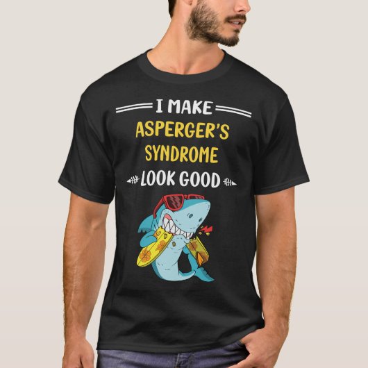 グッドアスペルガー症候群 Tシャツ (正面)