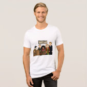 「グッドイブニング」 トライブレンドTシャツ (正面全面)