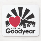 グッドイヤーのマウスパッドが大好き マウスパッド (正面)