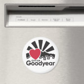 グッドイヤーの丸い磁石が大好き マグネット (インサイチュ (食洗機))