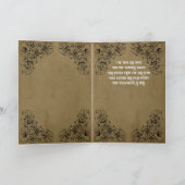 グッドウィッチキットハロウィーン猫あいさつ カード (内部)