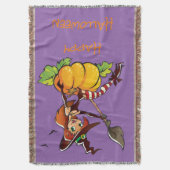 グッドウィッチハッピーハローウィン スローブランケット (正面縦)