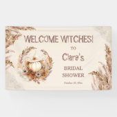 グッドウィッチハロウィーンブライダルシャワーウェルカムバナー 横断幕 (横)