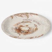 グッドウィッチハロウィーンブライダルシャワーパーティー ペーパープレート (アングル)