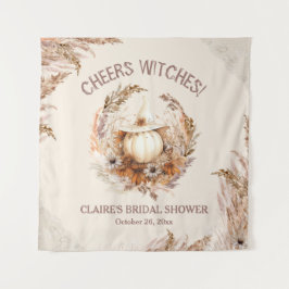 グッドウィッチハロウィーンブライダルシャワー背景 タペストリー