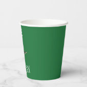 グッドウィッチバッドウィッチ誕生日 – ピンク&グリーンパーティー 紙コップ (裏面)