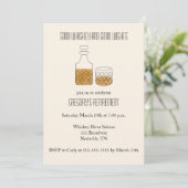 グッドウイスキーお祈り退職パーティー 招待状 (スタンド正面)