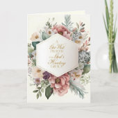 グッドウェルヒーリング祈りの言葉花ヴァージンメアリー カード (正面)