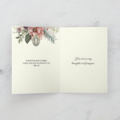 グッドウェルヒーリング祈りの言葉花ヴァージンメアリー カード (内部)