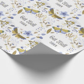 グッドウェルマンスブルースラッピング紙 ラッピングペーパー (角)