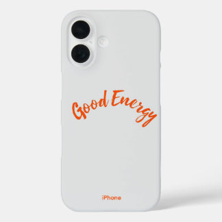 グッドエナジー iPhone 16 カバー