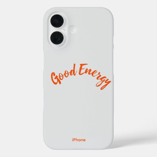 グッドエナジー iPhone 16 カバー (裏面)