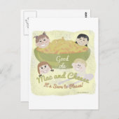 グッドオレMacアンドチーズ ポストカード (正面/裏面)