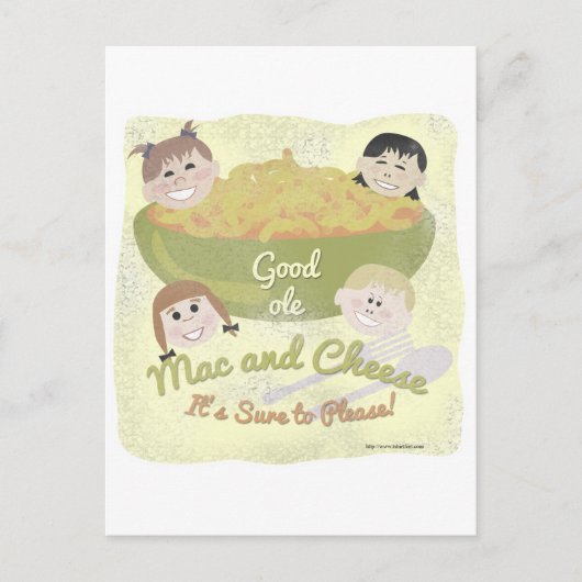 グッドオレMacアンドチーズ ポストカード (正面)