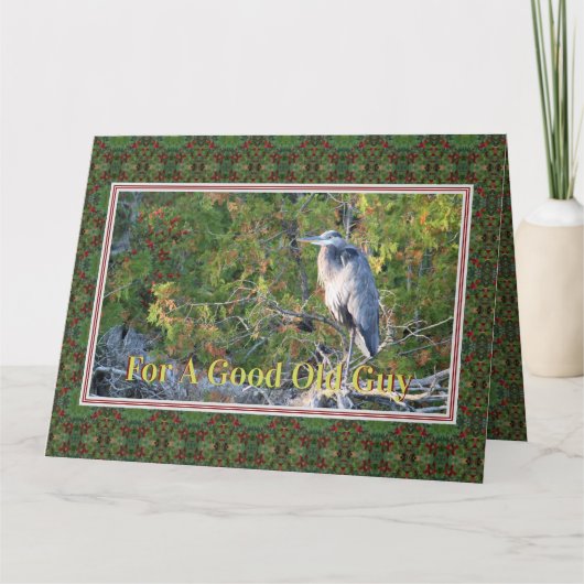 グッドオールドガイハッピーバースデーカード カード (正面)