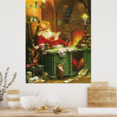 グッドオールドサンタクロース ポスター (キッチン)