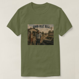 グッドオールドビル ヴィンテージ アメリカーナ ガソリンスタンドTシャツ Tシャツ