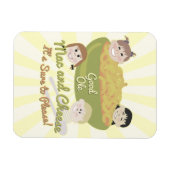 グッドオールMac&チーズメガマグネット マグネット (横)