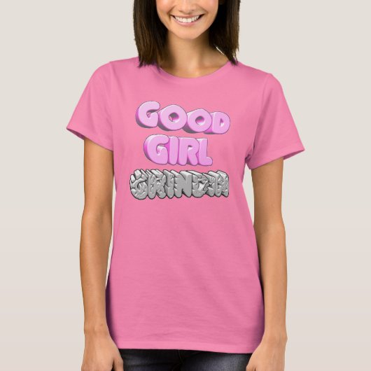 グッドガールグリジン3D Tシャツ (正面)