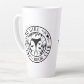 グッドガールブッククラブラテマグ カフェラテマグ (左アングル)