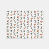 グッドキャッツフリースブランケット フリースブランケット (正面(横))